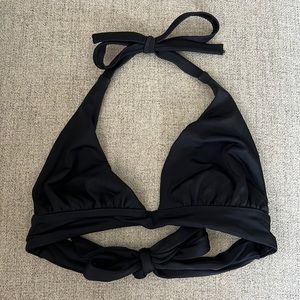 Victoria’s Secret tie halter bikini top